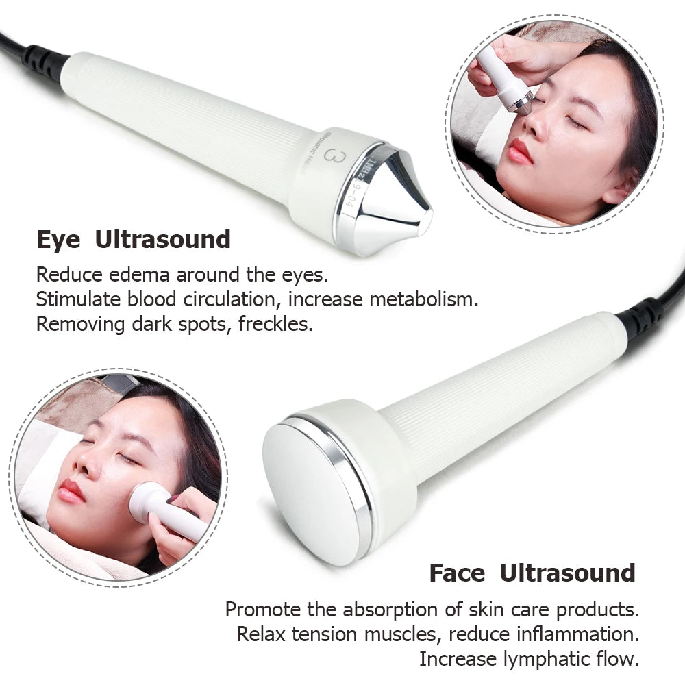 Ultrasonic High Frequency Facial Machine Skin Care Freckle Removal Face Lifting anti Aging Facial Beauty Massage